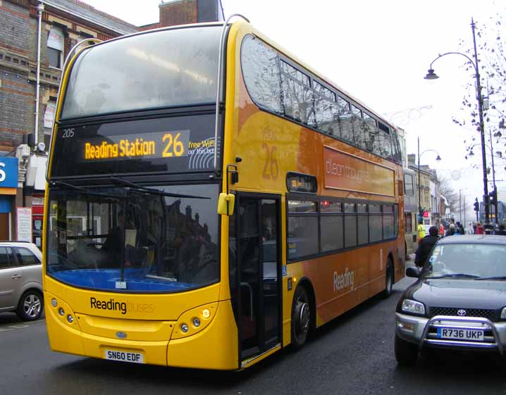 Reading Buses Alexander Dennis Enviro400H 205